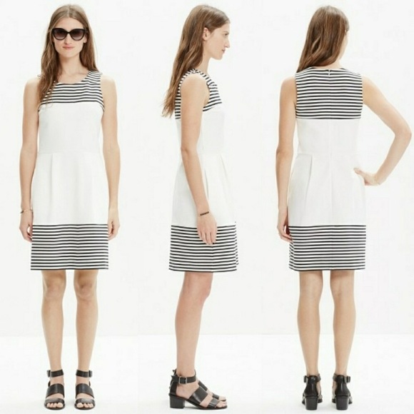 Madewell Dresses & Skirts - Madewell Verse Dress, Large, nautical stripe